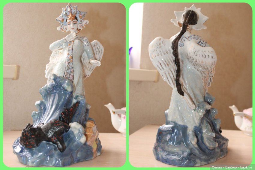 Сказочные мотивы в советском фарфоре авторской работы