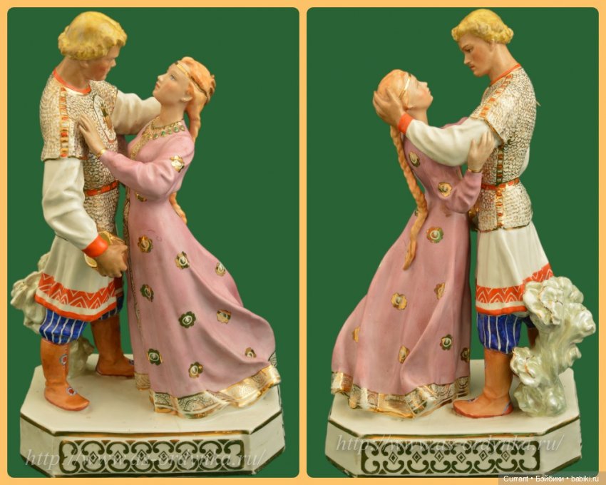 Сказочные мотивы в советском фарфоре авторской работы