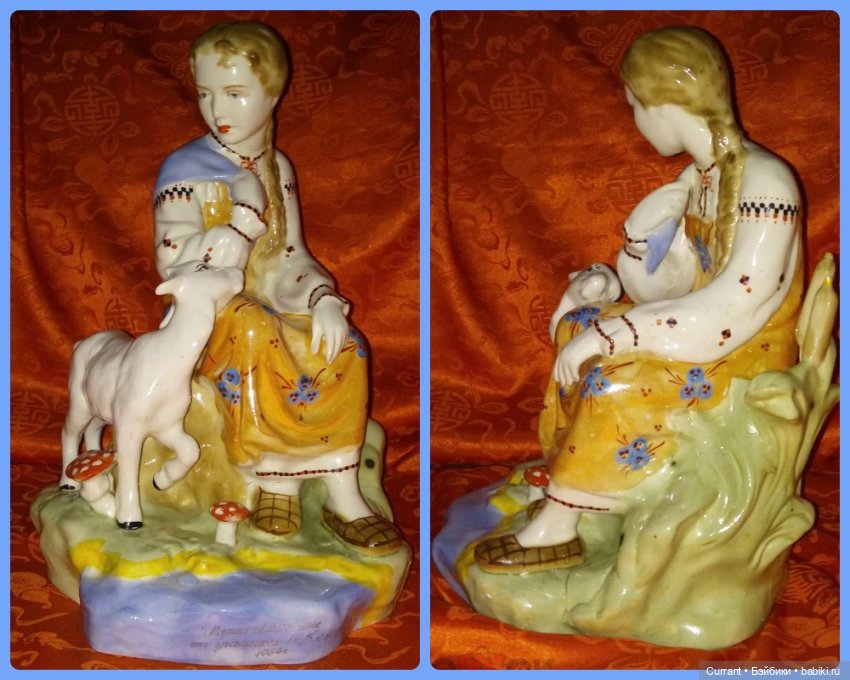 Сказочные мотивы в советском фарфоре авторской работы