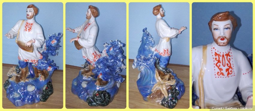 Сказочные мотивы в советском фарфоре авторской работы