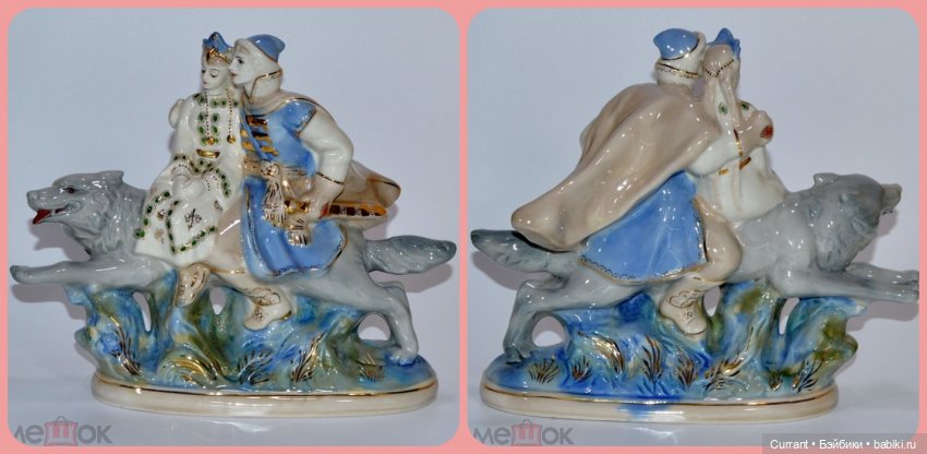 Сказочные мотивы в советском фарфоре авторской работы