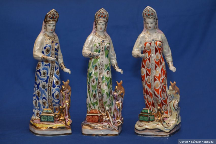 Сказочные мотивы в советском фарфоре авторской работы