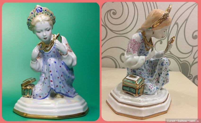 Сказочные мотивы в советском фарфоре авторской работы