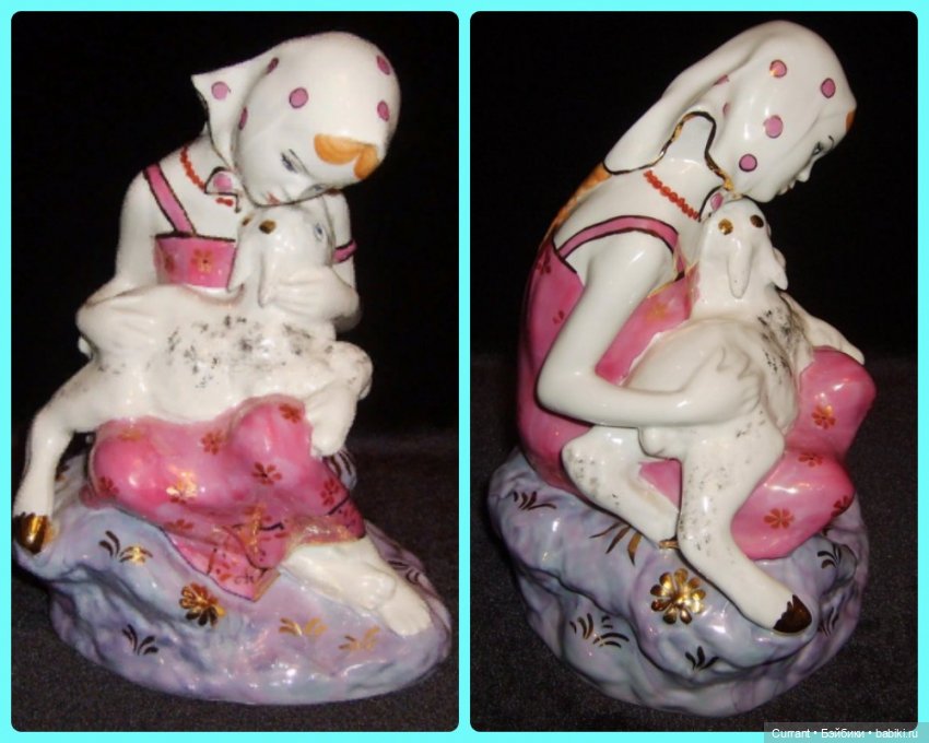 Сказочные мотивы в советском фарфоре авторской работы