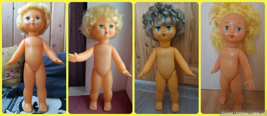 Кира или Рая? Как отличить куколок кировской фабрики Вятка СССР (фото 2)