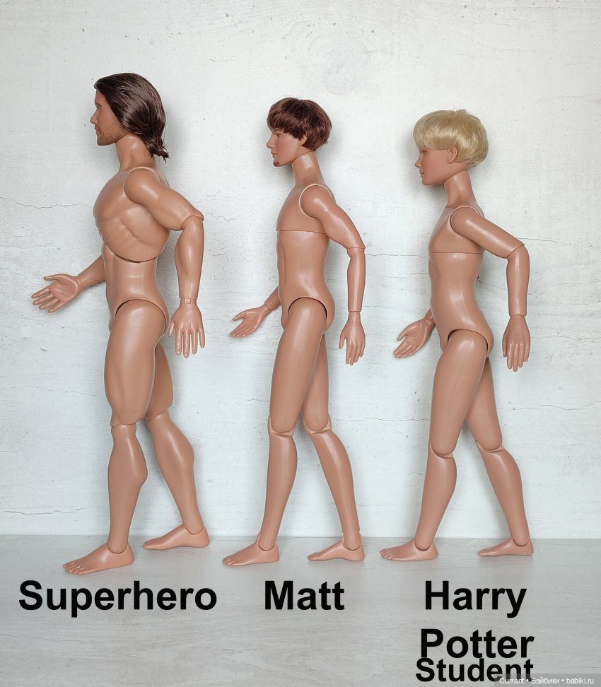 Мужские тела Tonner — Фэшн