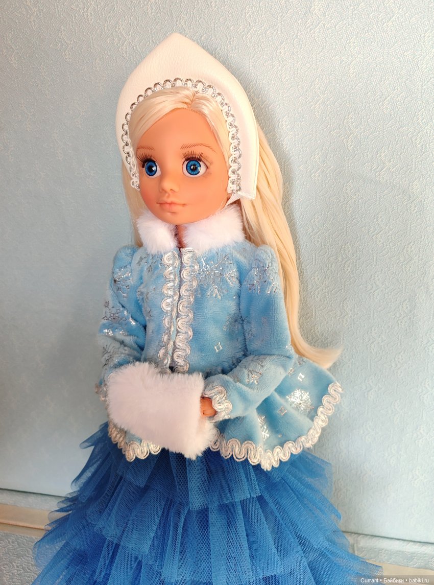 Новогодняя Мирэя - шарнирная Снегурочка от Весны (фото 10)