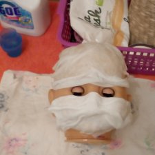 Лечу малыша, фото не для слабонервных, пупсы ГДР, Нужен совет девочки, не выводится