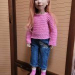 Кофточка, носочки и джинсы для Zwergnase