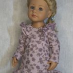 Вельветовое платьице на Готц