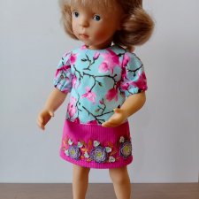 Платье с вышивкой для Минуш