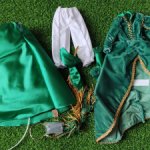 Аутфит Скарлетт - зеленое платье
