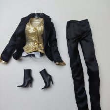 Аутфит Barbie James Bond 007 Goldfinger Pussy Galore