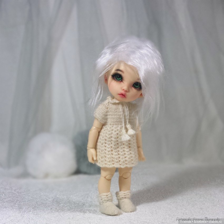 New dress. Носки. И мишка