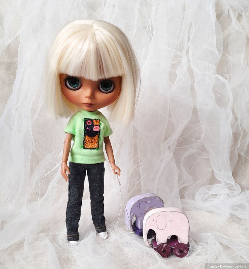 Деревянные игрушки для кукол и мишек - Friends Teddy