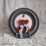 Панно мишка тедди