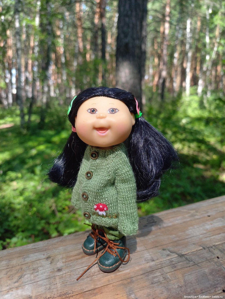 Капустка Лея — Куклы Cabbage Patch Kids (Капустки): винтаж 80 (фото 7)