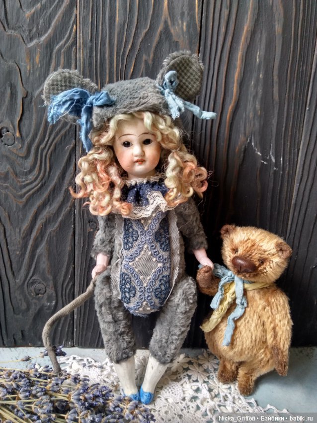 Мышка, мышка, поиграй — Авторские игрушки из разных материалов: синельная проволока (фото 2)