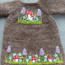 Одежда с ручной вышивкой для Паола Рейна Paola Reina