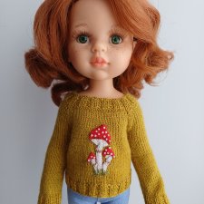 Кофточка с мухоморами для Паола Рейна Paola Reina