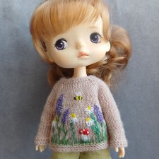 Кофточка с мухомором для Монст Холала Monst Holala