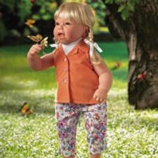 “Summer morning” Lee Middleton doll от автора Reva Schick