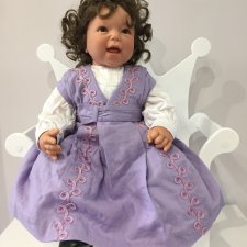 “Italian Girl 1900” Lee Middleton doll от автора Reva Schick
