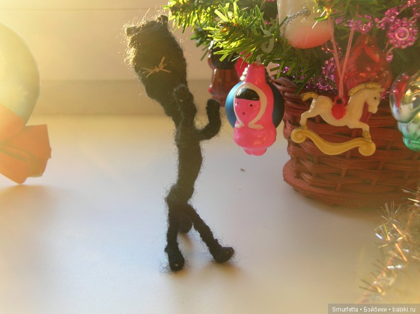 Как оживить нитку — Авторские игрушки из разных материалов: синельная проволока (фото 10)