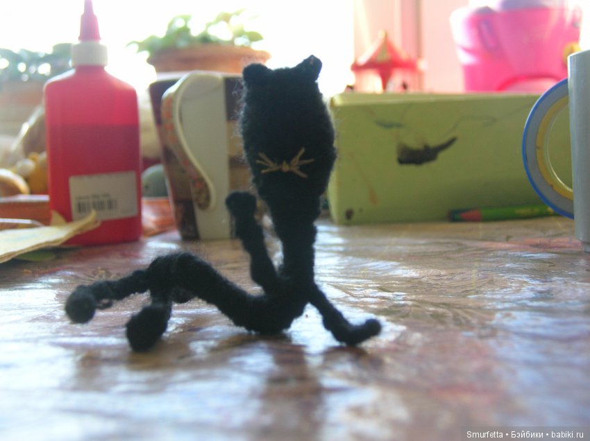 Как оживить нитку — Авторские игрушки из разных материалов: синельная проволока (фото 6)