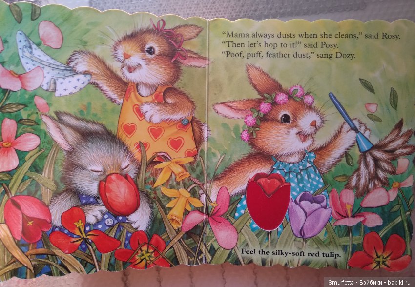 Беатрис читает книжку про Bunnies (фото 6)