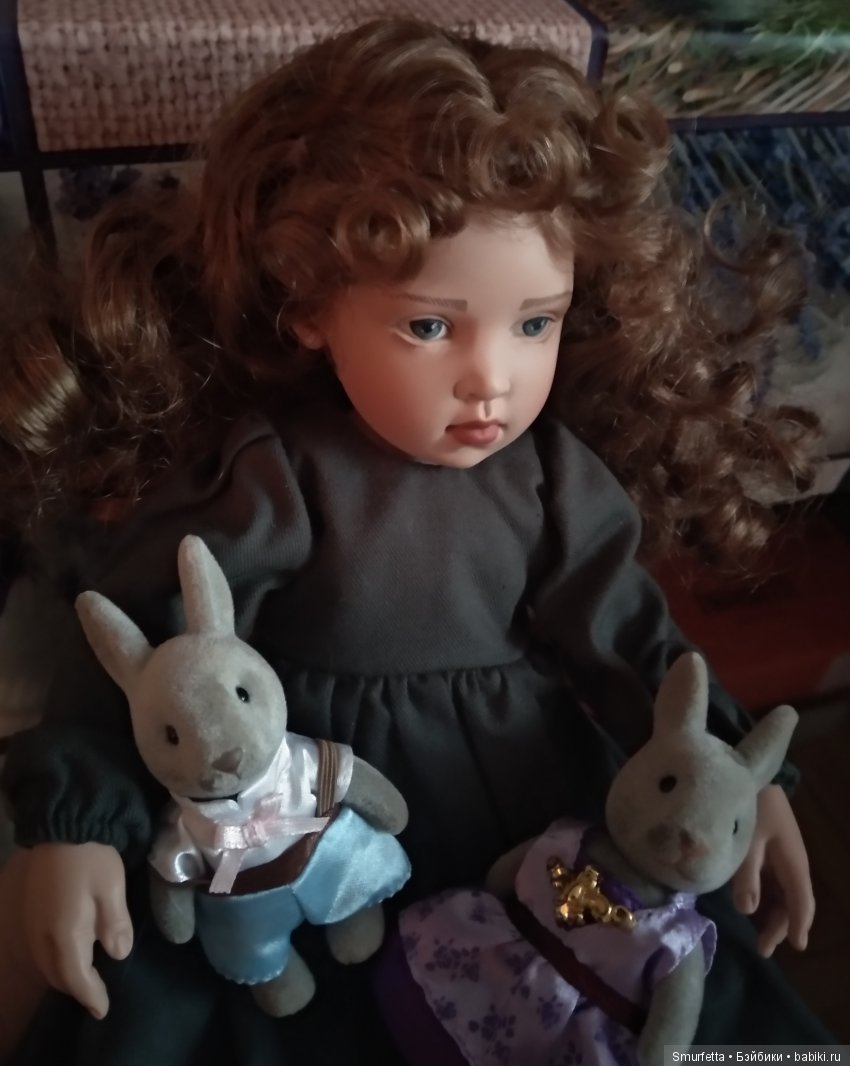 Беатрис читает книжку про Bunnies (фото 9)