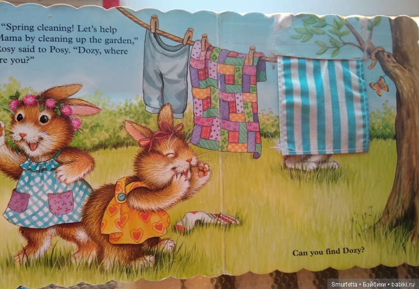 Беатрис читает книжку про Bunnies (фото 3)