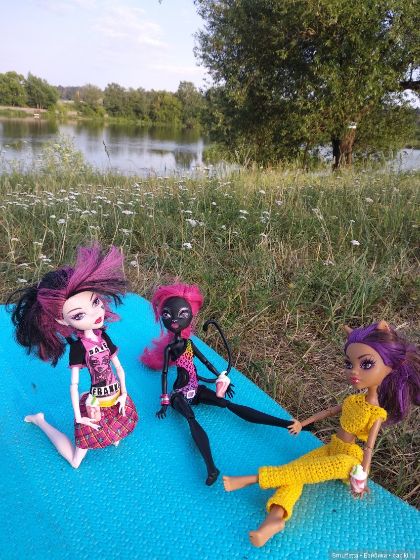 Монстр Хай отдыхают — Куклы Monster High и Ever After High: G1 (фото 6)