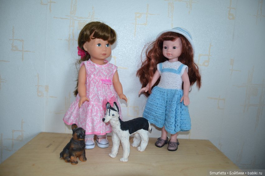 Лечение лысой куклы и создание хаски из полимерной глины