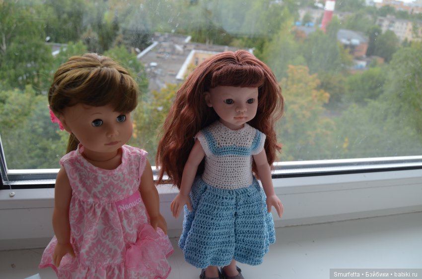 Лечение лысой куклы и создание хаски из полимерной глины (фото 6)