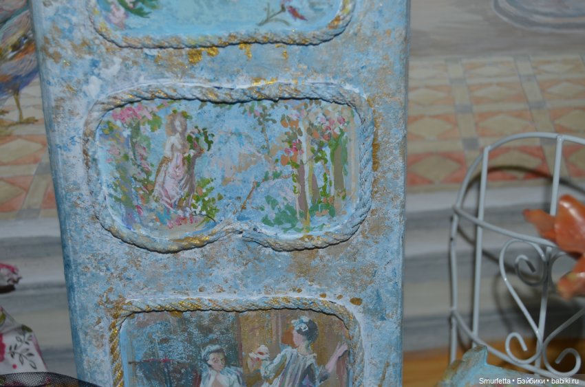 Роспись мебели для Крузелингов (фото 8)