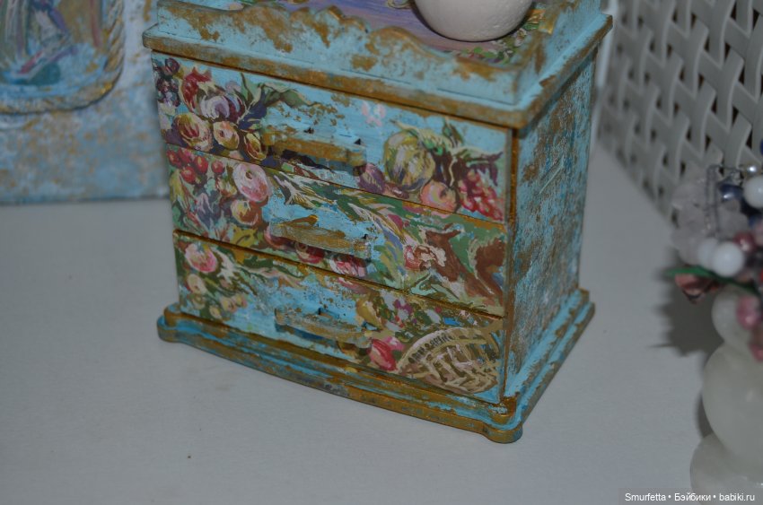 Роспись мебели для Крузелингов (фото 2)