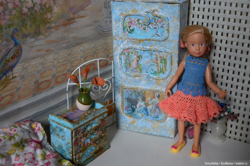 Роспись мебели для Крузелингов (фото 10)