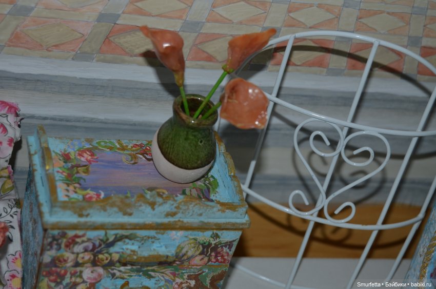 Роспись мебели для Крузелингов