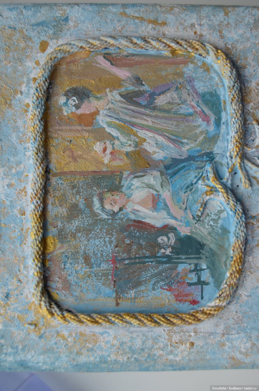 Роспись мебели для Крузелингов (фото 6)