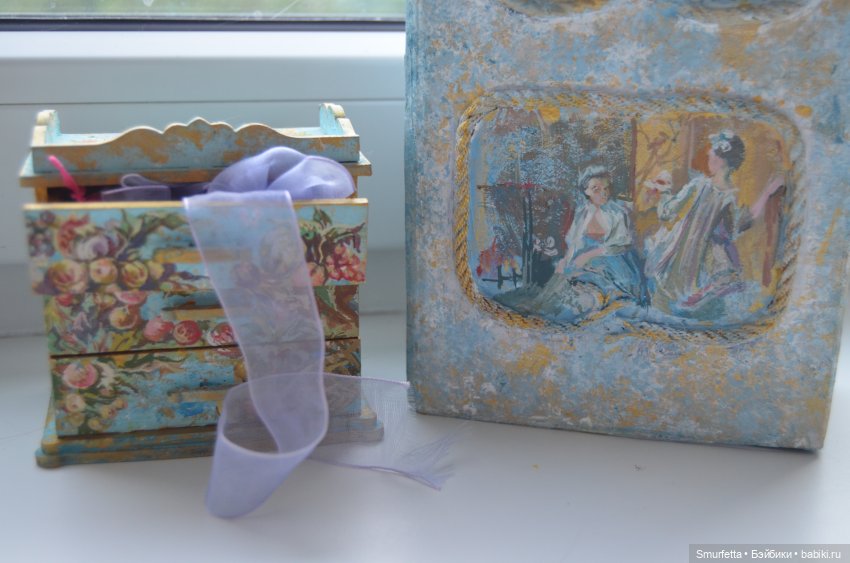 Роспись мебели для Крузелингов