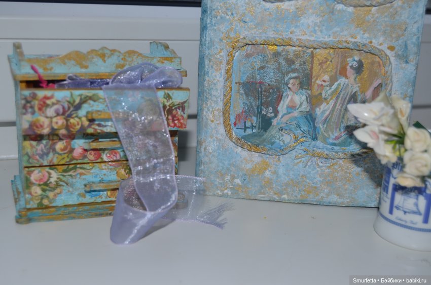 Роспись мебели для Крузелингов