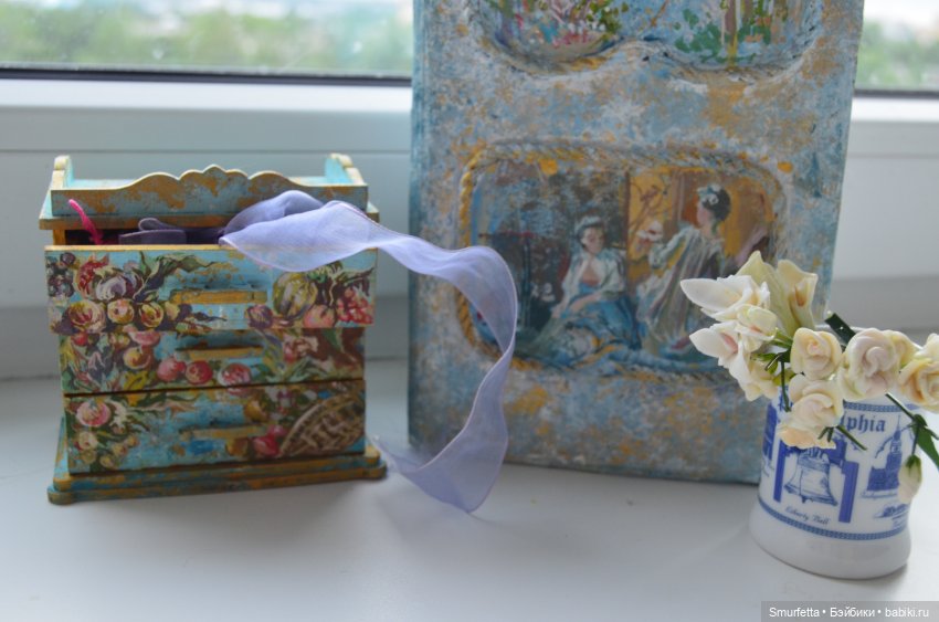 Роспись мебели для Крузелингов