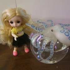 Продолжение сказочки "Три девицы вечерком замечтались о своём." Новый вечер с осьминогами