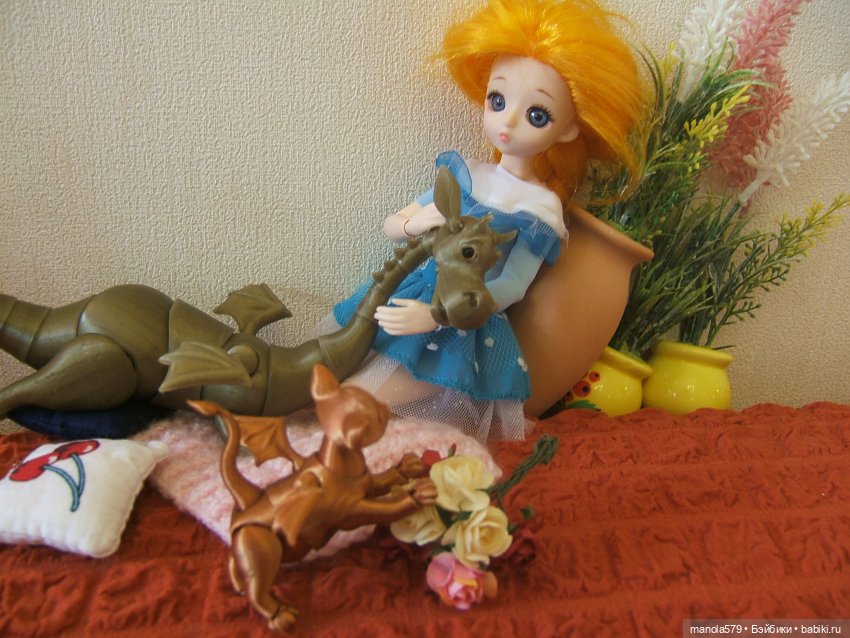 Всё чудесатее и чудесатее! Знакомство с драконом и не только))