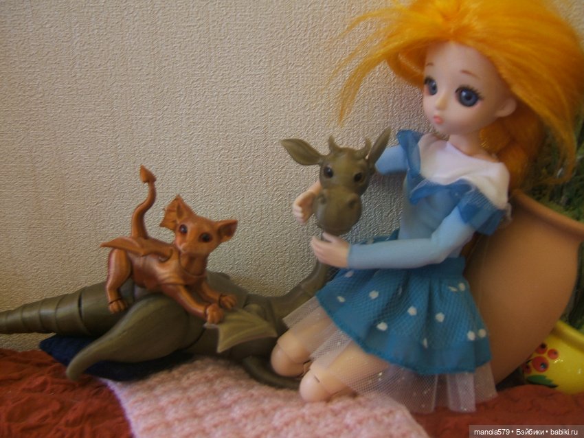 Всё чудесатее и чудесатее! Знакомство с драконом и не только))