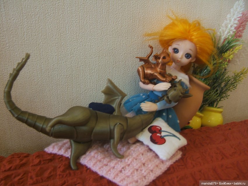 Всё чудесатее и чудесатее! Знакомство с драконом и не только))