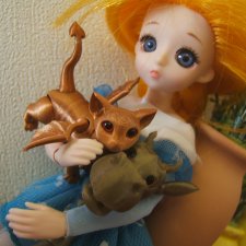 Всё чудесатее и чудесатее! Знакомство с драконом и не только))