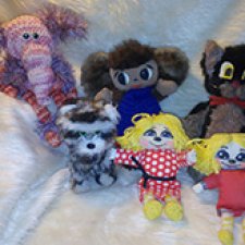 А у Вас, есть (сохранились) игрушки с детства, сделанные Вашими руками?