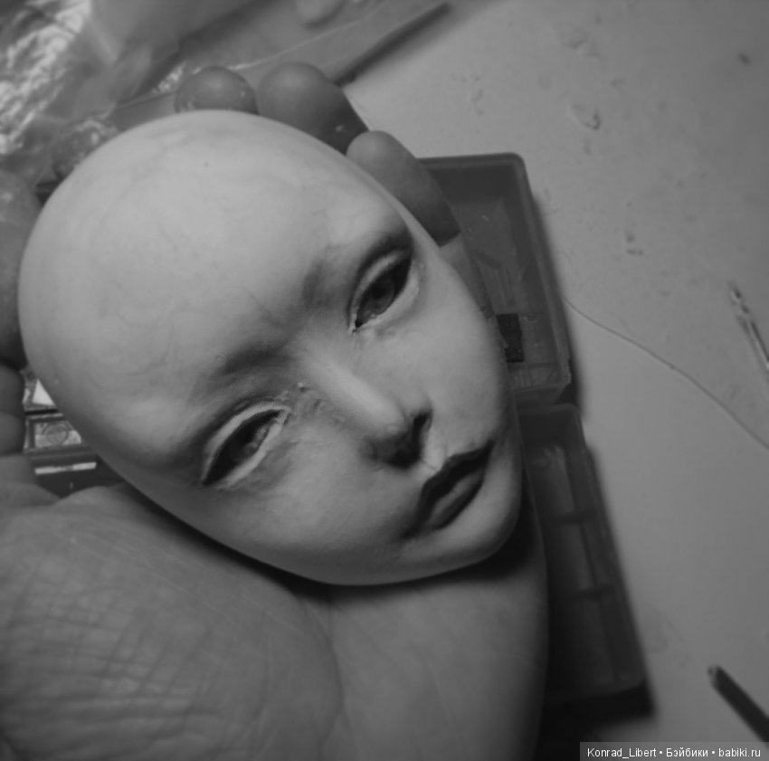 Процесс работы над второй шарнирной куклой. Часть 1 | Бэйбики Процесс работы над второй шарнирной куклой. Часть 1 (фото 5)